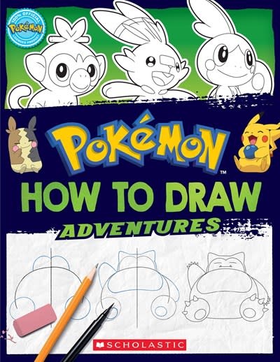 Scholastic Inc. How to Draw Adventures (Pokemon) - Linden Tree